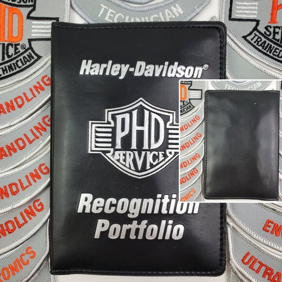 Harley Davidson Vintage Patches PHD Service Technician Training Portfolio - Picture 4 of 10